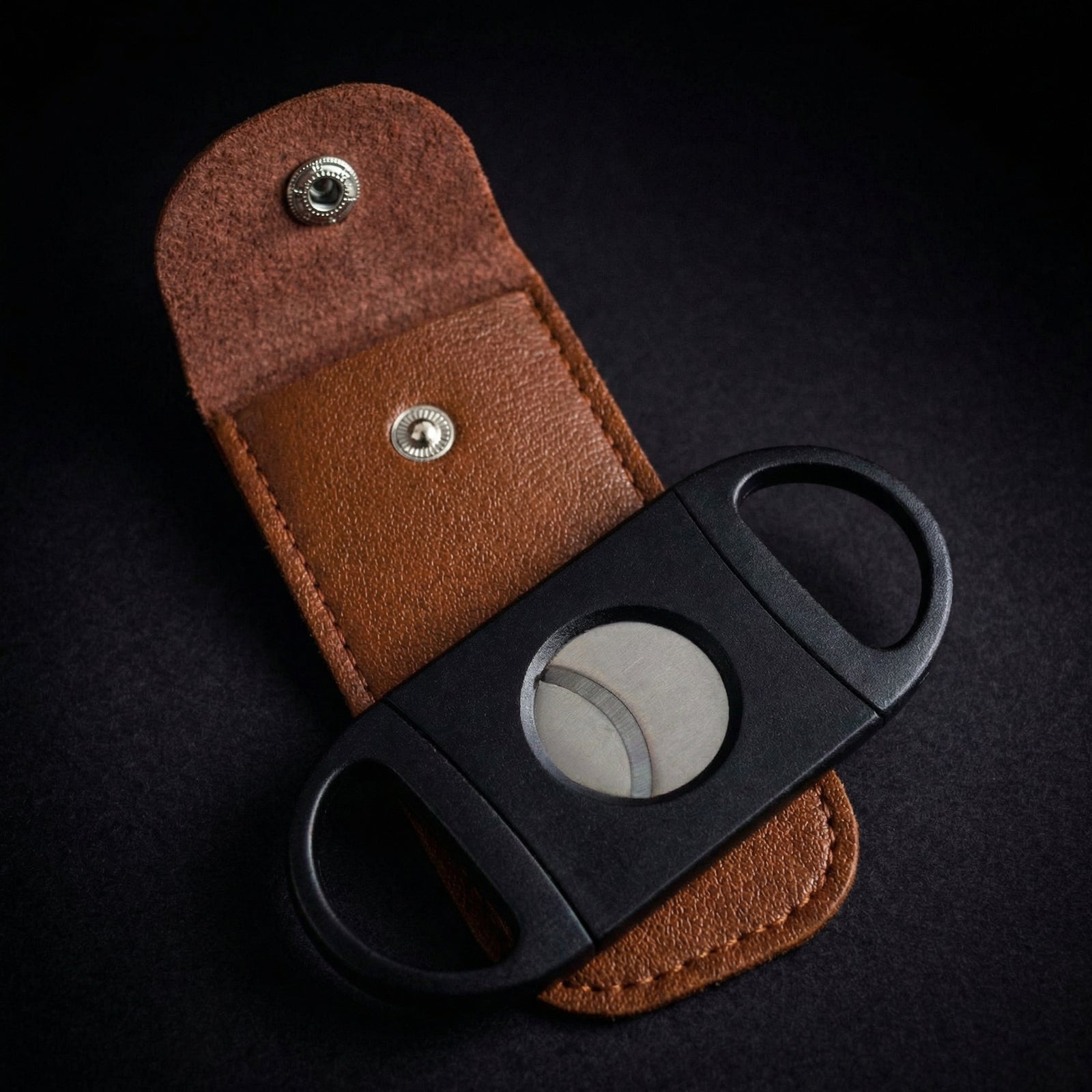 Cortador Guillotina con estuche de cuero