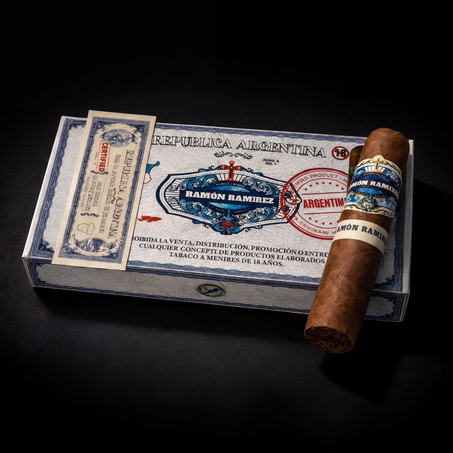 Churchill Ramírez - Caja de 10 Unidades (PRÓXIMAMENTE)